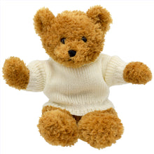Load image into Gallery viewer, Toffee Bear - Cream Sweater