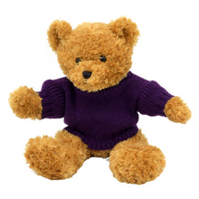 Load image into Gallery viewer, Toffee Bear - Dark Purple Sweater