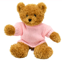 Load image into Gallery viewer, Toffee Bear - Pink Sweater
