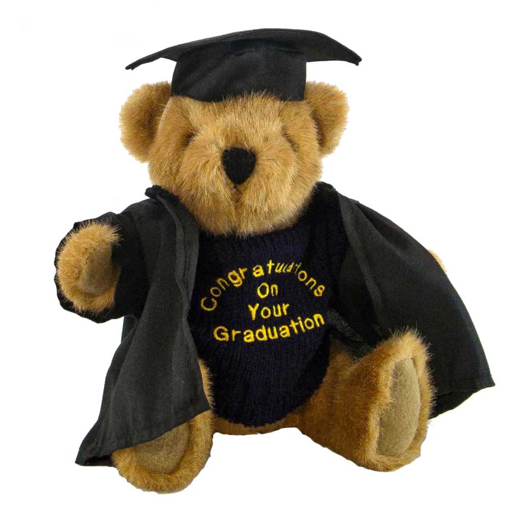 Buster Bear with Graduation Outfit