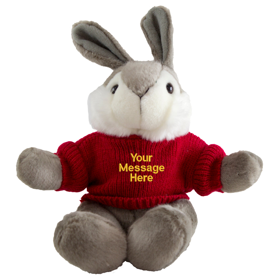Byron Bunny with Personalised Sweater